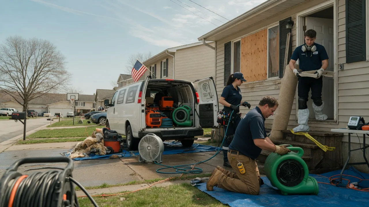 Water Damage Restoration in Smock, PA near me